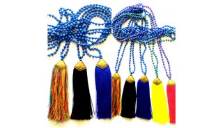 colorful necklaces tassels beads phyrus bronze cup handmade wholesale price